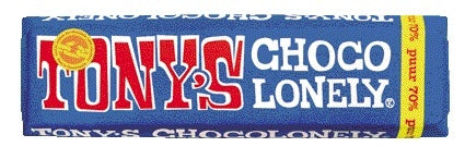 Tony's Chocolonely - Tafel dunkle Schokolade 50 gr