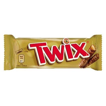 Twix - Schokoriegel 25x50 Gramm