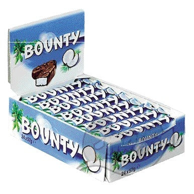 Bounty - Schokoriegel 24x57 Gramm