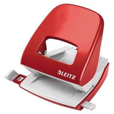 Leitz - Locher 5008 Nexxt Metall 30 Blatt rot