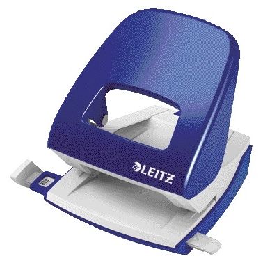 Leitz - Locher 5008 Nexxt Metall 30 Blatt blau