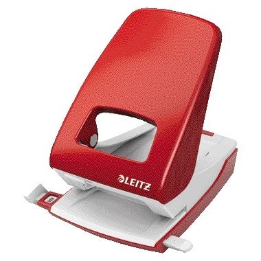 Leitz - Locher NeXXt Archiv Metall 40 Blatt rot