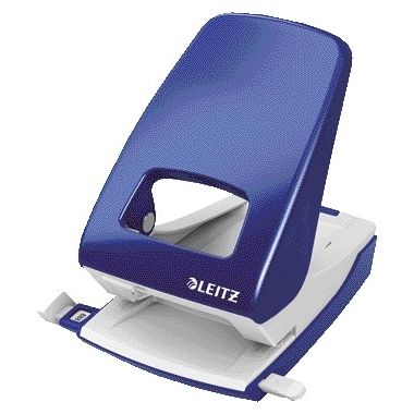 Leitz - Locher NeXXt Archiv Metall 40 Blatt blau