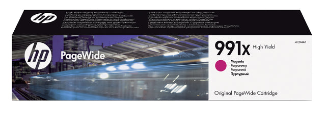 Inkcartridge HP 991X M0J94AE rot