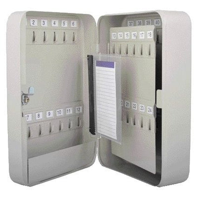 Qbasic - Schlüsselschrank 48 Haken 250x180x80mm