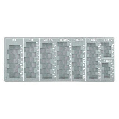 Pavo - Münzeinsatzbox 275x110x20mm grau