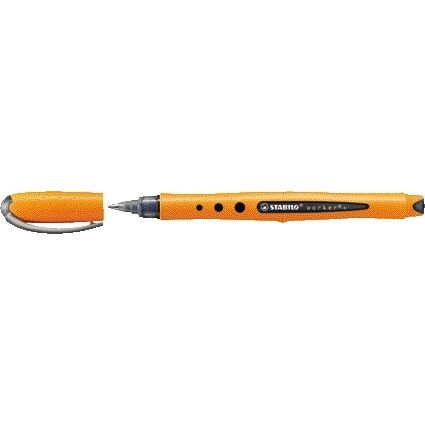 STABILO - Tintenroller Worker 2018/46 mittelschwarz | 10 Stück