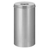 Vepa Bins – Papierkorb mit Flammensperre Vepabins 50 Liter 33,5 cm grau