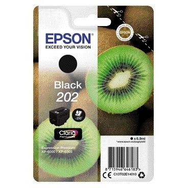 Epson - Tintenpatrone 202 T02E14 schwarz