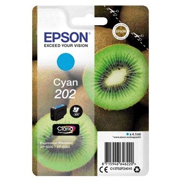 Epson - Tintenpatrone 202 T02F24 blau