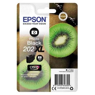 Epson - Tintenpatrone 202XL T02H14 Fotoschwarz