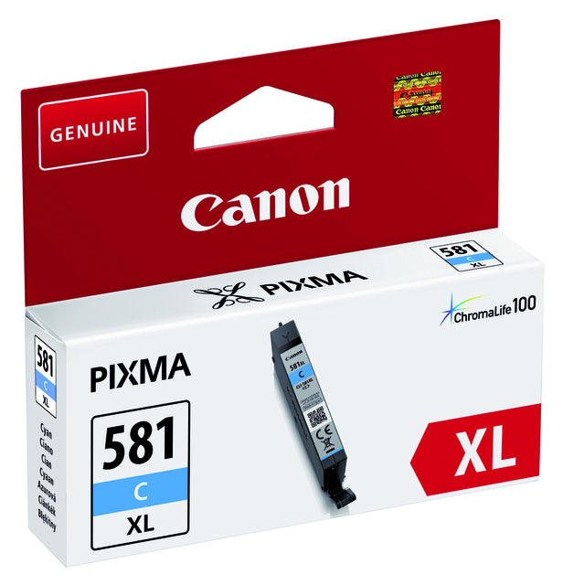 Inkcartridge Canon CLI-581XL Blue HC