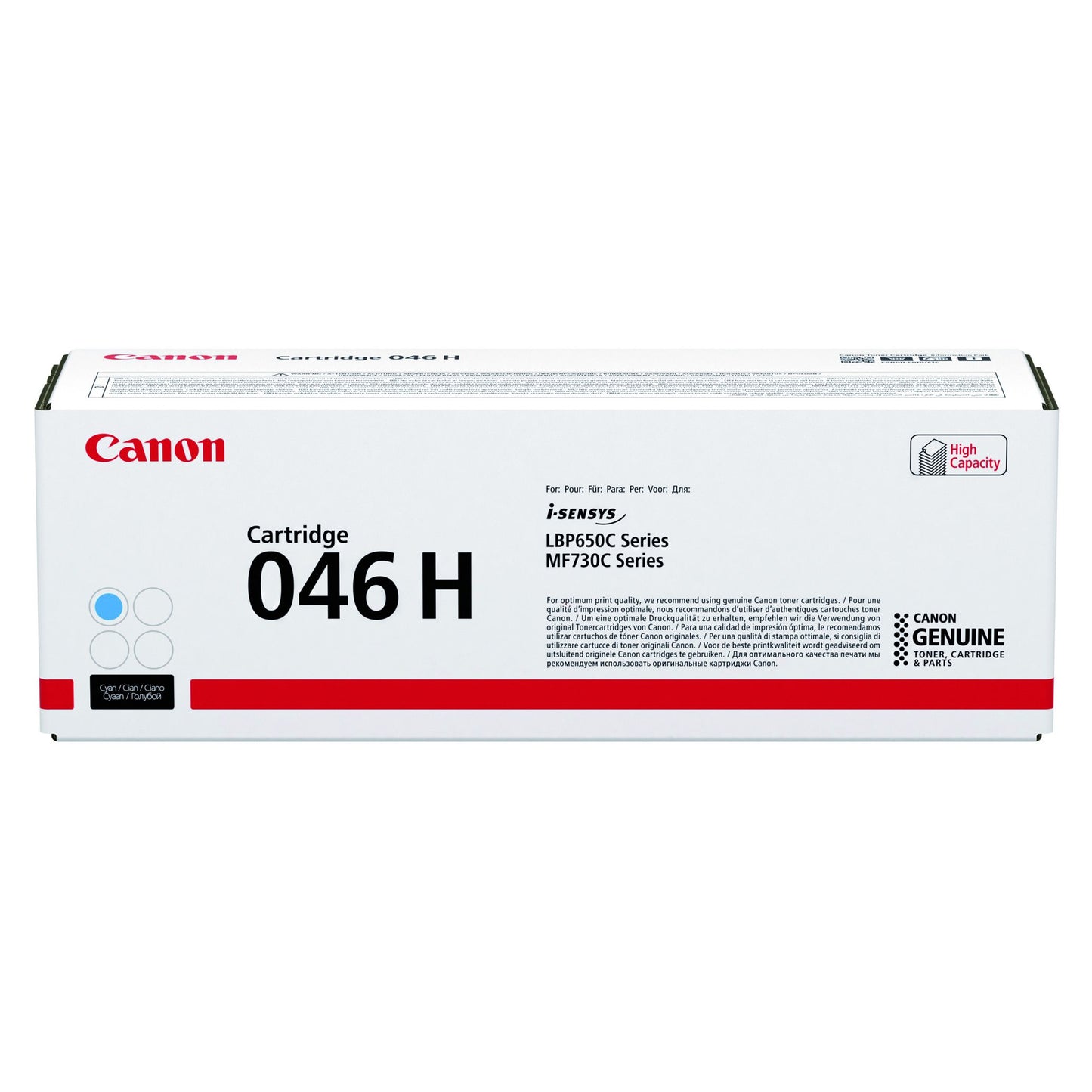 Canon - Tonerkartusche 046H blau