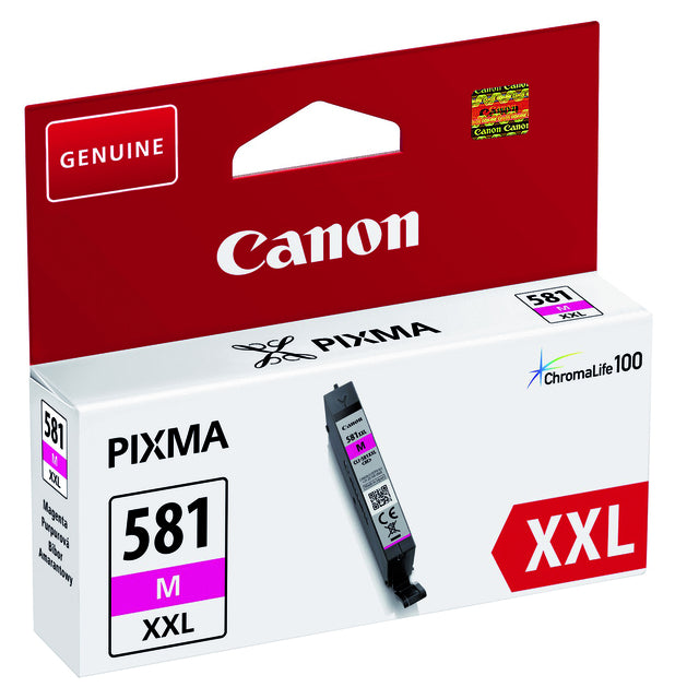 Tintenpatrone Canon CLI-581XXL rot EHC