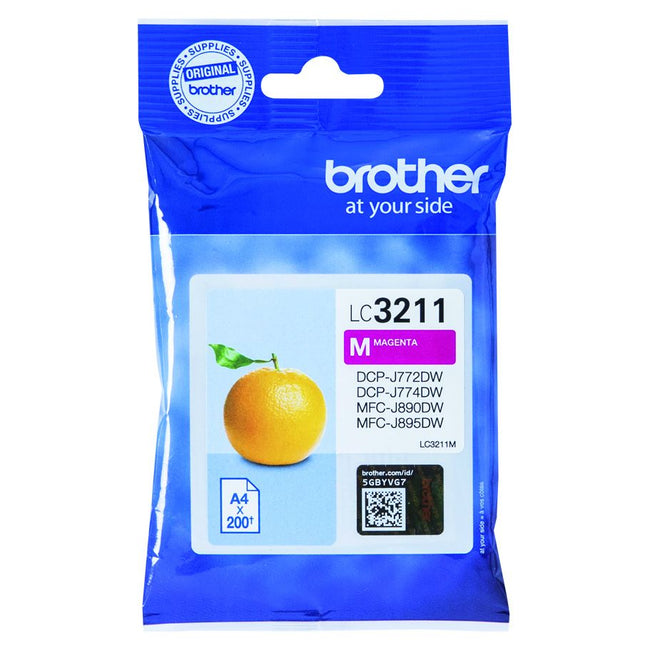 Brother - Tintenpatrone LC-3211M rot