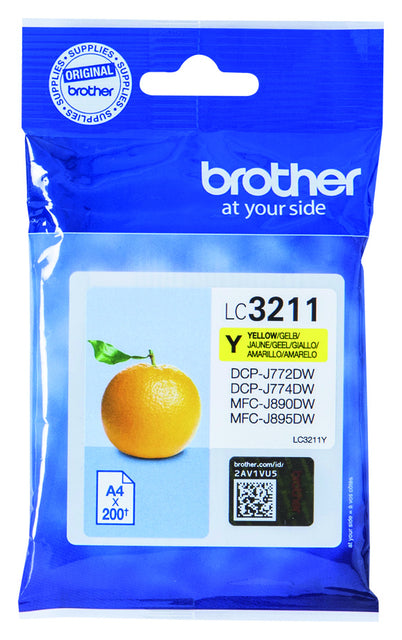 Tintenpatronenbruder LC-3211 Gelb