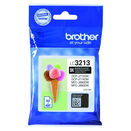 Brother - Tintenpatrone LC-3213BK schwarz