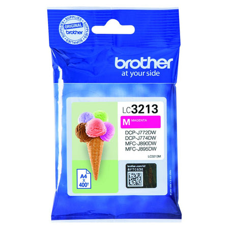 Brother - Tintenpatrone LC-3213M rot