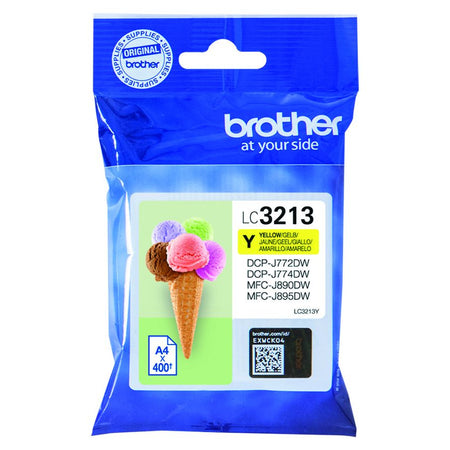 Brother - Tintenpatrone LC-3213Y gelb