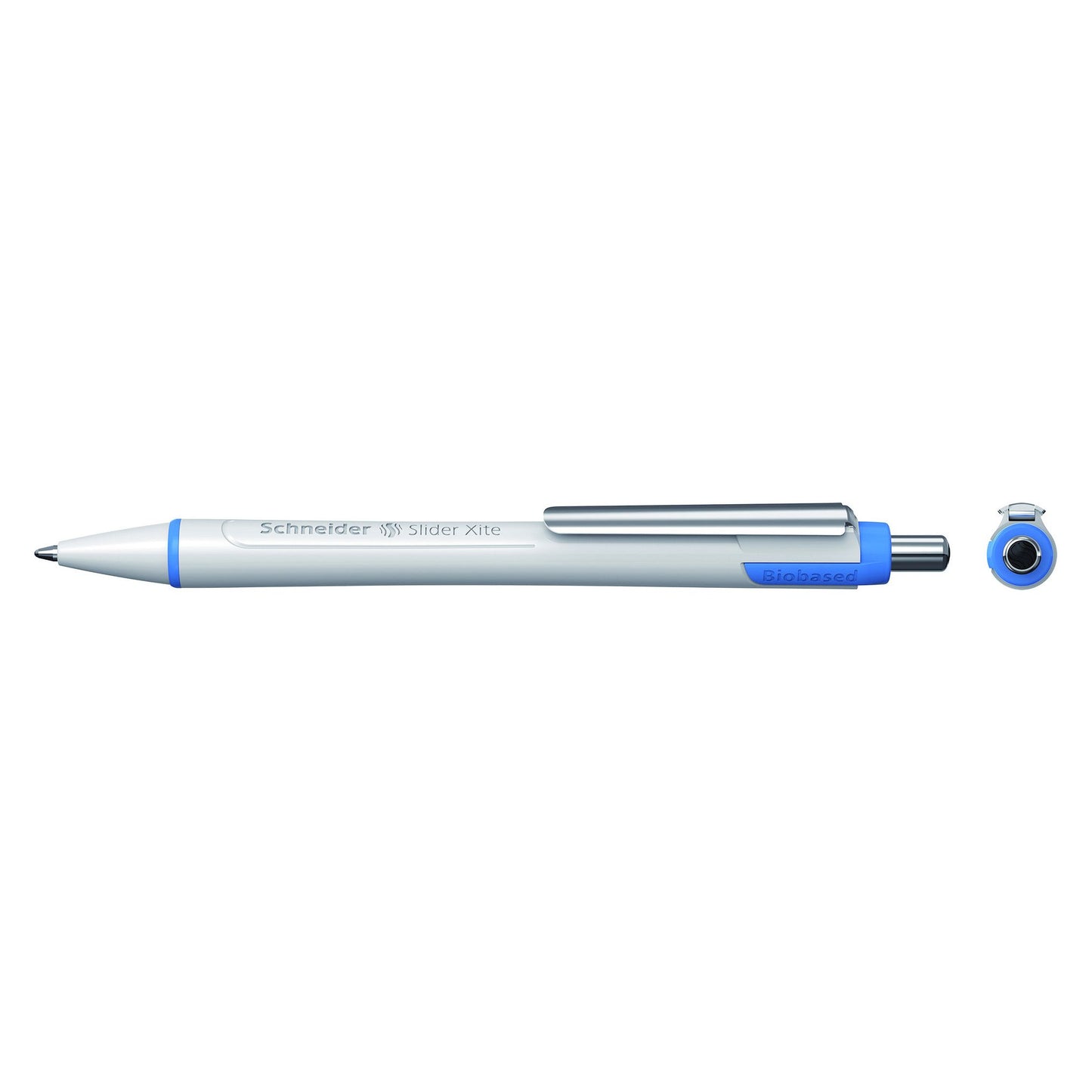 Schneider - Slider Xite Kugelschreiber extra breit schwarz | 10 Stück