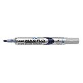 Pentel - Whiteboardmarker MWL5S Maxiflo rund 1mm blau