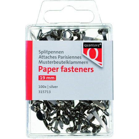 Quantore - Splint Blister 19mm Silber 100 Stück