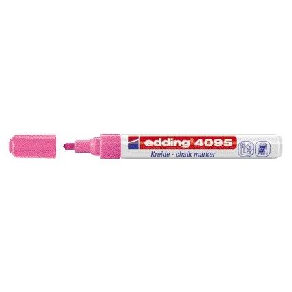 Edding - Kreidemarker 4095 rund 2-3mm neonpink | 10 Stück