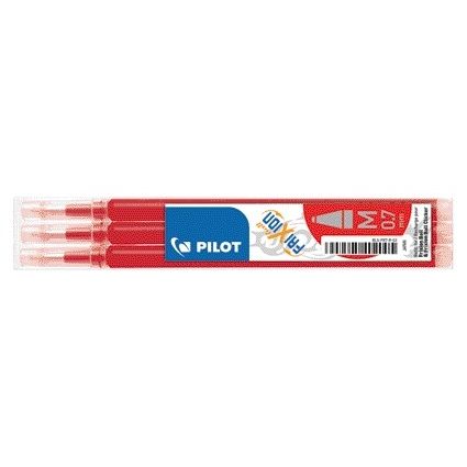 Pilot - Tintenroller-Mine friXion mittelrot, Set à 3 Stück