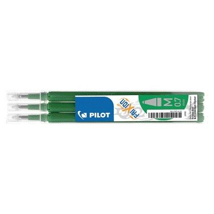 Pilot - Tintenroller-Mine friXion mittelgrün, Set à 3 Stück