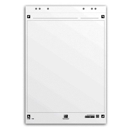 Oxford - Flipchart-Papier Smart 650x980mm blanko 90 Gramm 20 Blatt