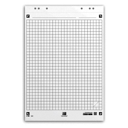 Oxford - Flipchartpapier Smart 650x980mm quadratisch 90 Gramm 20 Blatt | 3 Stück