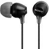 Sony - Kopfhörer EX15LP Basic Schwarz | 6 Stück