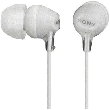 Sony - Kopfhörer EX15LP Basic weiß | 6 Stück