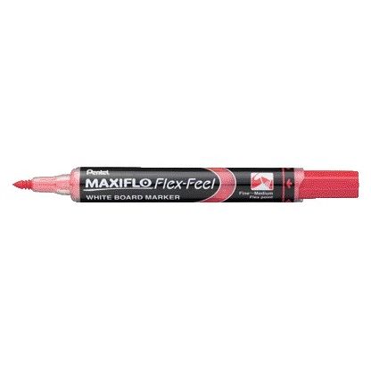 Pentel - Whiteboard-Marker mwl5sbf 1,5-4,5 rot