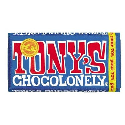 Tony's Chocolonely - Tafel dunkle Schokolade 180gr | 15 Stück