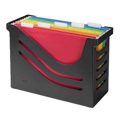 Jalema - Hängeregisterbox Djois Re-Solution + 5 schwarze Hängeregister