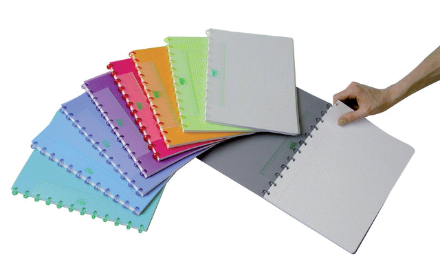 Schriftstelle Adoc A4 RUIT 5x5mm 144BLZ 90gr PP Assorti