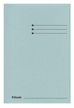 Esselte - Aktenordner Folio 3 Klappen Manila 275gr blau
