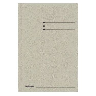 Esselte - Aktenordner Folio 3 Klappen Manila 275gr grau | 50 Stück