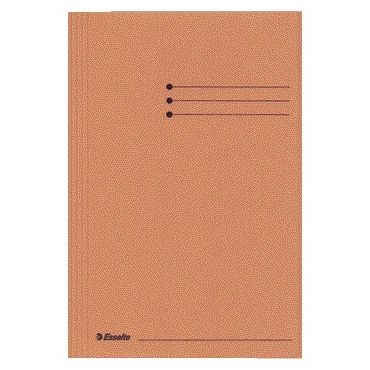 Esselte - Aktenordner Folio 3 Klappen Manila 275gr Orange
