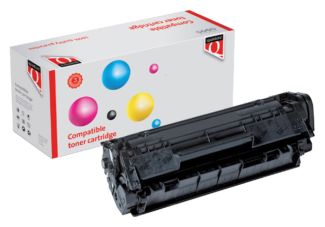 Tonercartridge Quantore Alternative für HP Q2Q2612A 612X 12x Schwarz