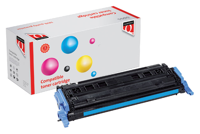 Tonercartridge Quantore Alternative für HP Q6001A 124A Blau