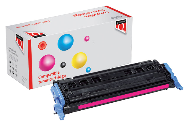 Tonercartridge Quantore Alternative für HP Q6003A 124A Rot
