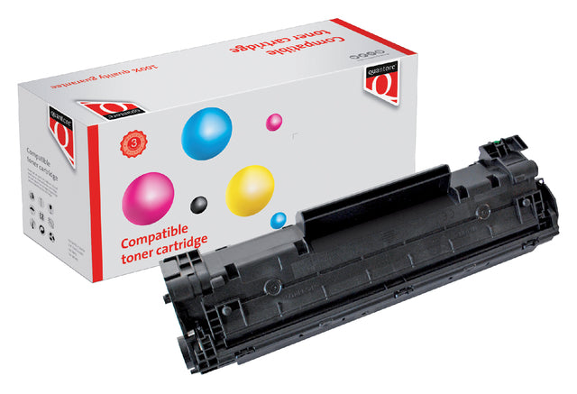 Tonercartridge Quantore Alternative für HP CB435A 35A Schwarz