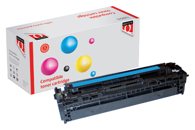 Tonercartridge Quantore Alternative für HP CE321A 128A Blau