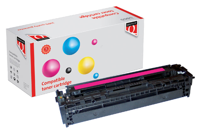 Tonercartridge Quantore Alternative für HP CE323A 128A Rot