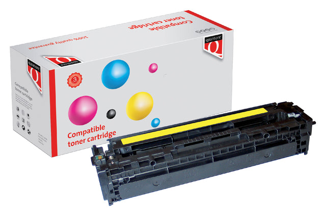 Tonercartridge Quantore Alternative für HP CE322A 128A Geel