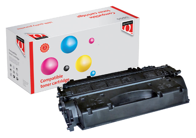 Tonercartridge Quantore Alternative für HP CF280X 80x Schwarz