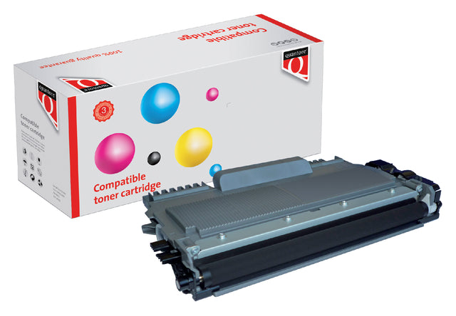 Tonercartridge Quantore Alternative für Bruder TN-2210 TN-2010 1,2K Schwarz