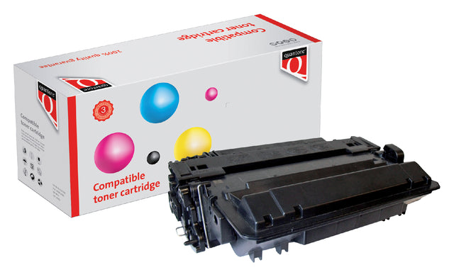 Tonercartridge Quantore Alternative für HP CE255X 55X Schwarz